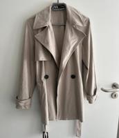 Zara Trenchcoat Wildlederoptik Größe XS beige Nordrhein-Westfalen - Erkelenz Vorschau
