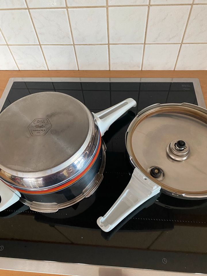 2x Fissler Schnellkochtopf in Großräschen