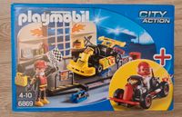 Playmobil City Aktion 6869 - Starterset Gokart-Werkstatt OVP Schleswig-Holstein - Borgstedt Vorschau