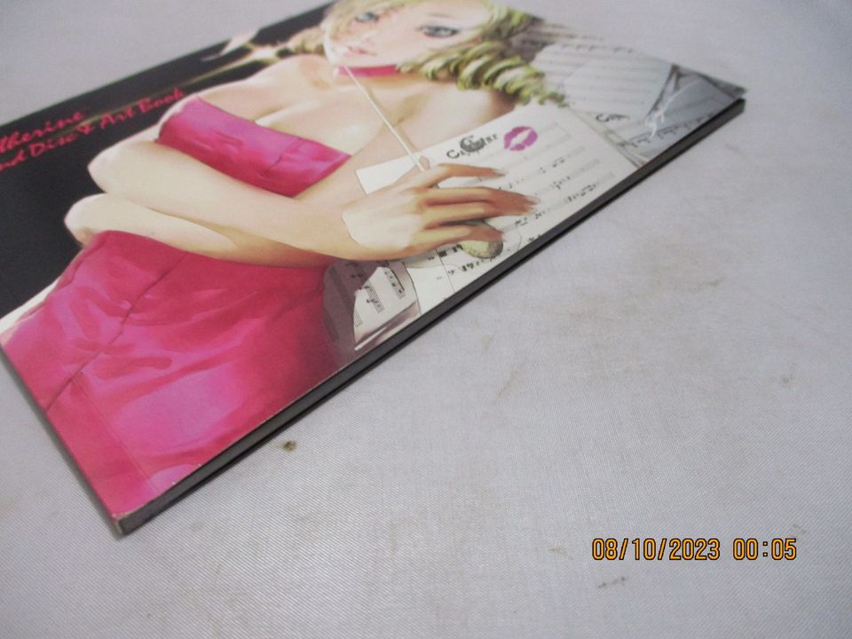 Catherine Sound Disk & Art Book Playstation 3 US Mediabook in Mantel