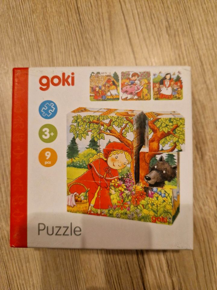 Goki Puzzle Bausteine Märchen Kleinkinder Blocks in Chemnitz