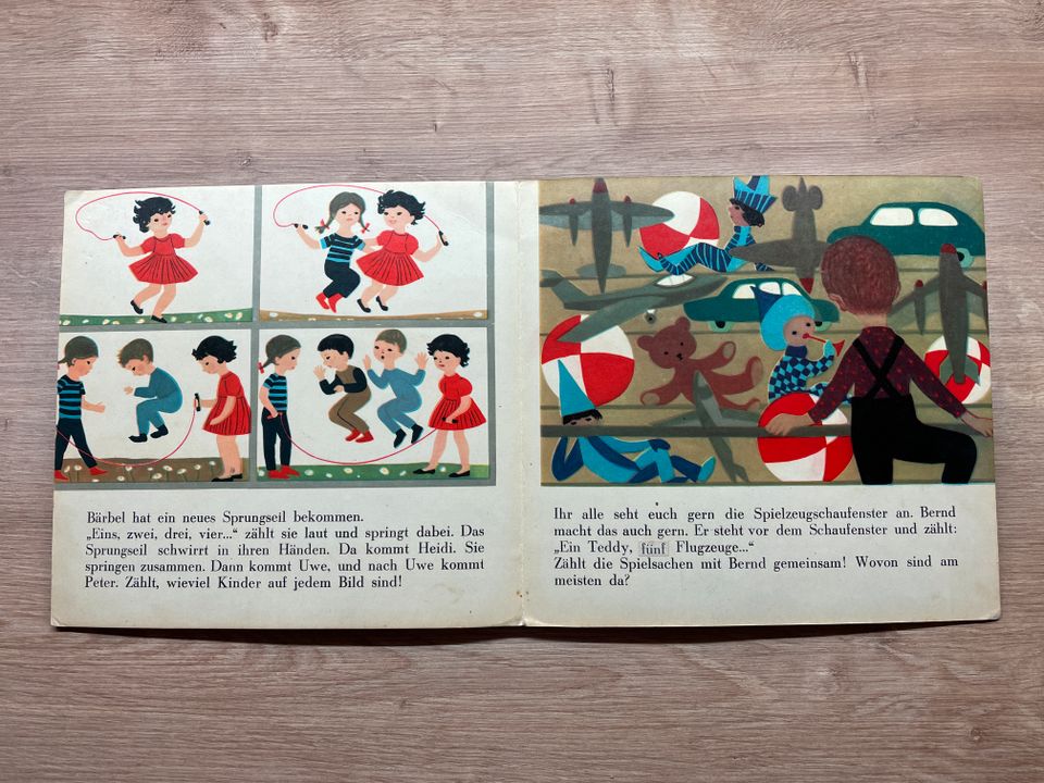 Kinderbuch Eins, zwei, drei,1965 DDR/Polen, Pokorska ab 4 J. gut in Bad Suderode