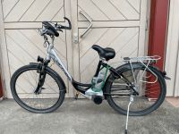 E Bike Fahrrad Tiefeinstieg 2 Akkus Top Zustand Hessen - Wald-Michelbach Vorschau