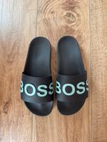 Hugo BOSS Badelatschen Größe 40 schwarz Türkis Brandenburg - Ludwigsfelde Vorschau