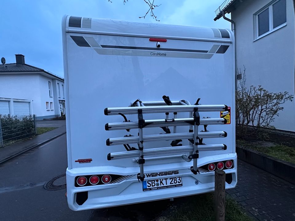 Weinsberg Wohnmobil CaraHome 6 Personen mieten Preis ab 89 € in Saarbrücken