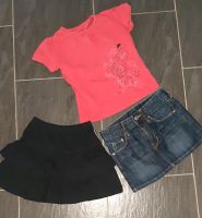 ❤ Jeans Rock H&M, Jako-o + T-Shirt Tchibo  Gr. 92 98 Häfen - Bremerhaven Vorschau