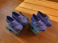 Toms NEU OVP 23,5 Schuhe Mädchen Glitzer Lila Zwillinge schick Stuttgart - Zuffenhausen Vorschau