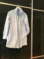 Zara Baumwolle Bluse, Longbluse, Kleid, m.Seitentaschen, hellblau Niedersachsen - Haselünne Vorschau