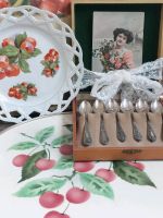 Alt Dekoteller Tortenplatte versilberte Löffel Shabby chic Hessen - Wehrheim Vorschau