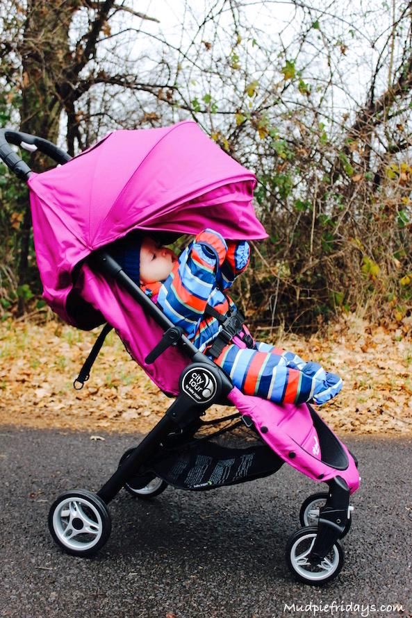 Baby Jogger Pink Reisebuggy Buggy Kinderwagen mit Rucksack in Tiefenbronn