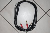 6m Audiokabel von KLOTZ * Audio Kabel  * 2x Klinke/2x Cinch Thüringen - Zedlitz Vorschau