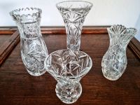 Gesamtpreis: 4 Kristallvasen geschliffen,1956, auch Einzelverkauf Hannover - Südstadt-Bult Vorschau