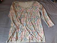 Shirt grau Herz bunt Gr. 48 Alba Moda Hessen - Büdingen Vorschau
