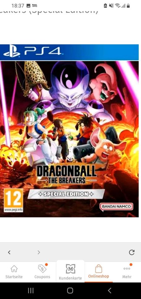 PS 4 Dragonball The Breakers Special Edition Neuwertig in Dortmund