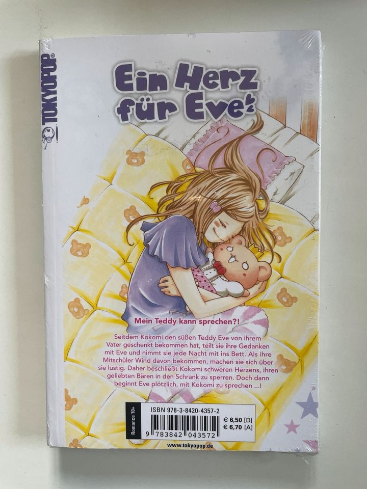 Manga Shojo Tokyopop Ein Herz für Eve Band 1 OVP in Berlin