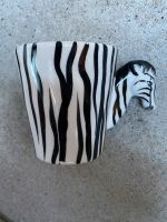 Zebratasse Tasse Zebra Becher Kaffeetasse Geschirr Porzellan Rheinland-Pfalz - Mainz Vorschau