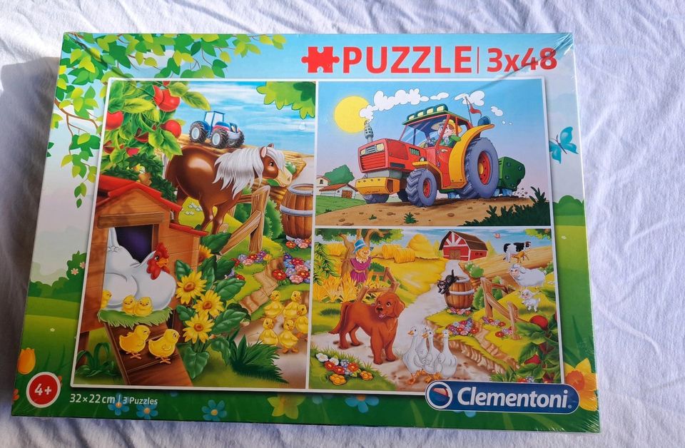 Clementoni Puzzle Bauernhof neu in Solms