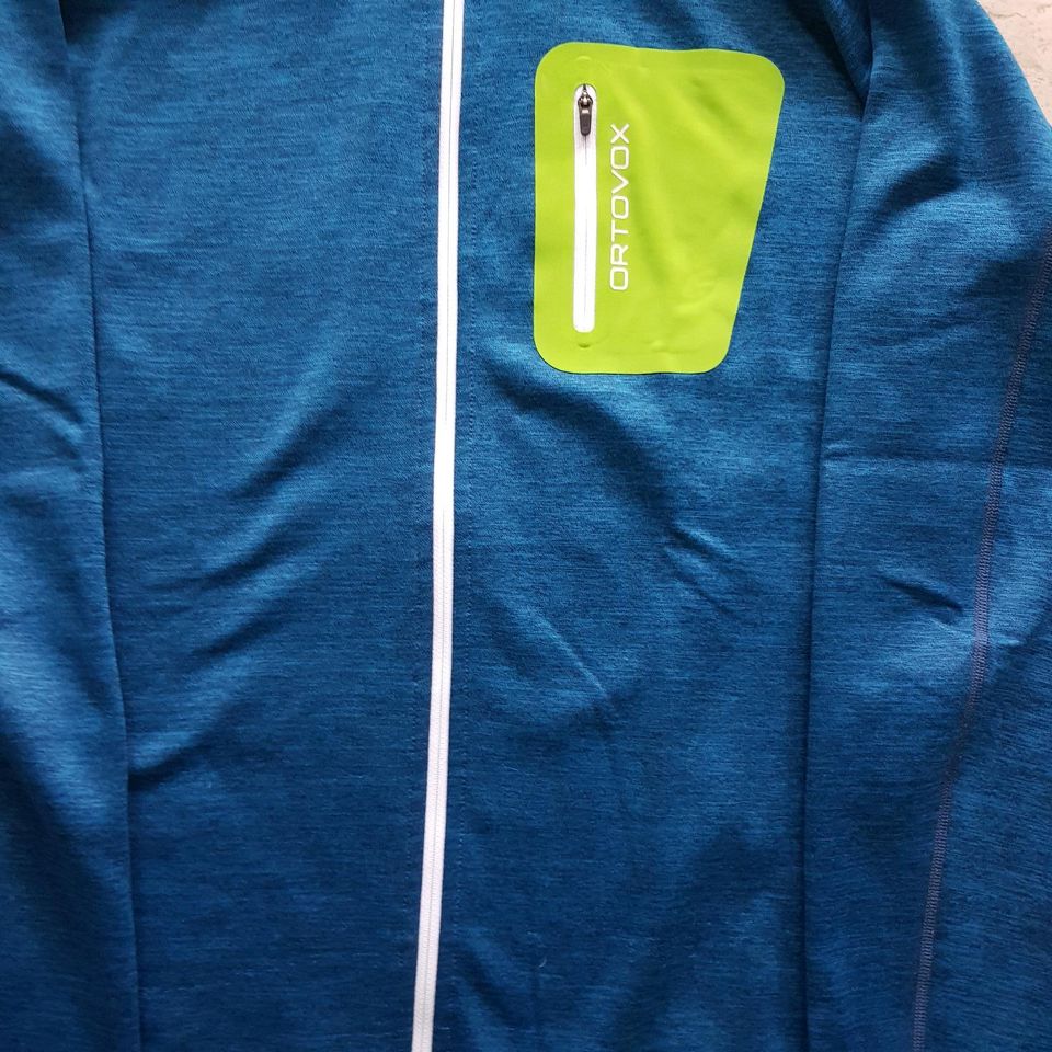 Ortovox Merino Hoody, Herren, Gr. M,  blau meliert, top in Braunlage