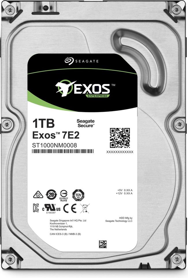 Seagate Exos 7E2 1TB Netzwerk-Festplatte für 24h-Betrieb in Bottrop