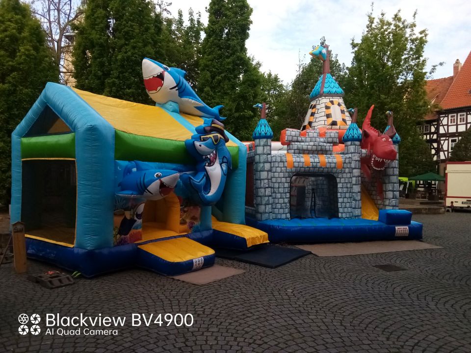 Vermiete Kinderbullenreiten,Hüpfburg,Partyzelte in Bad Langensalza