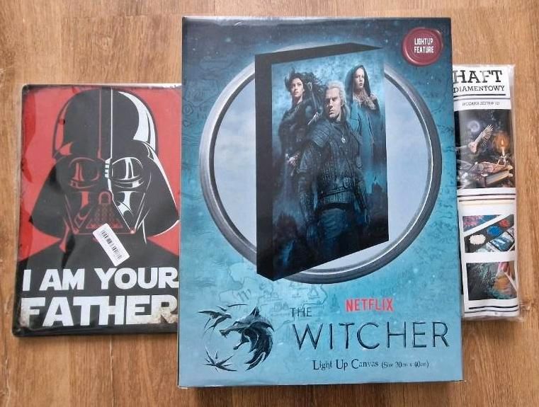 The Witcher Wanbild mit Licht - Star Wars Metall Bild - Steckset in Neu Wulmstorf