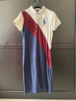 RALPH LAUREN Polokleid Kleid Piqué Gr. S kurzarm weiß blau Nordrhein-Westfalen - Düren Vorschau