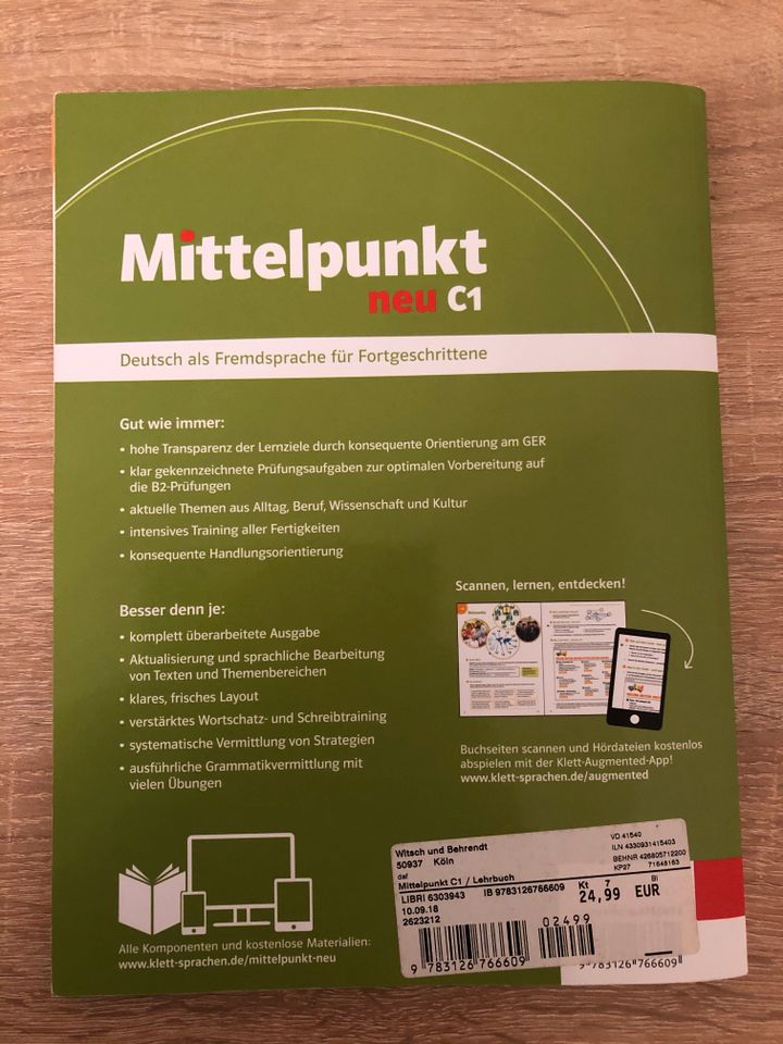 Mittelpunkt neu C1 Lehrbuch in Düsseldorf