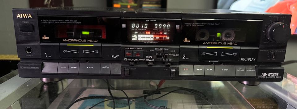 AIWA AD WX808 Tapedeck in Bornheim