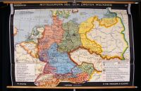 Landkarte Mitteleuropa seit dem 2. Weltkrieg Niedersachsen - Schneverdingen Vorschau