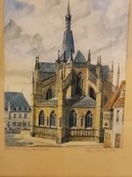 Marienkirche Osnabrück, signiertes Bild Nordrhein-Westfalen - Lotte Vorschau