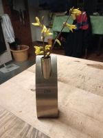 ZACK kleine Vase Edelstahl 14 cm hoch Hessen - Oberzent Vorschau