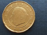 Belgien 20 Eurocent  2004, einzigartig - Stempeldrehung Harburg - Hamburg Eißendorf Vorschau