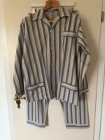 Schlafanzug/Pyjama gestreft vintage Baumwolle 54 Bayern - Augsburg Vorschau