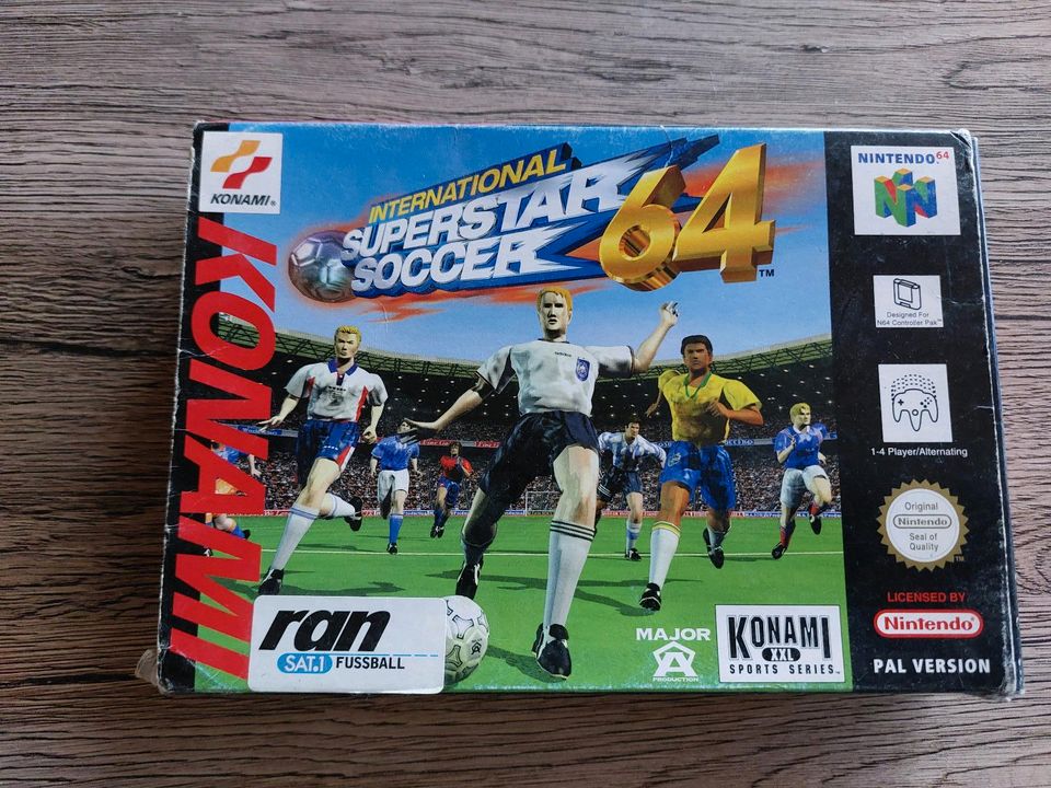 International Superstar Soccer 64 für Nintendo 64 N64 mit OVP in Nörvenich