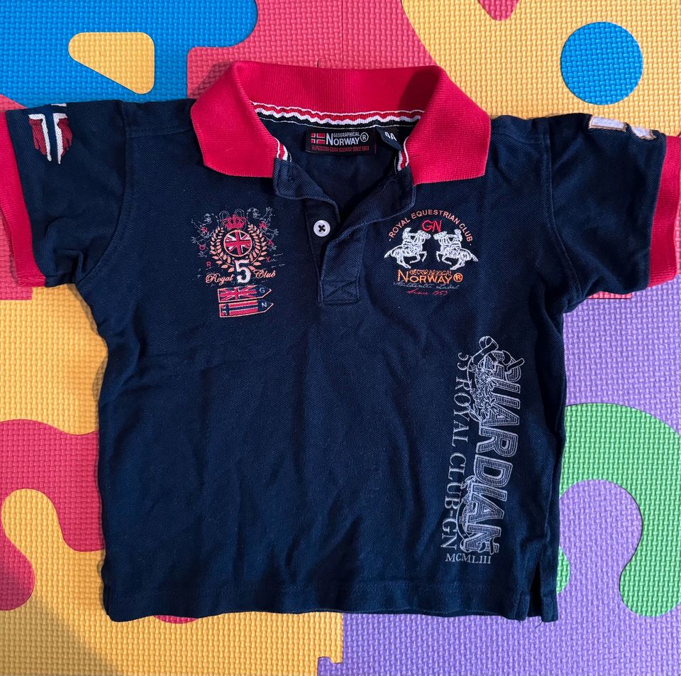 Gr 92  Geographical Norway Poloshirt in Berlin
