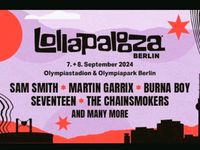 2× 2 Day Ticket Lollapalooza Berlin 07. & 08. September 2024 Bayern - Regensburg Vorschau