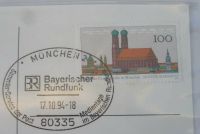 Briefmarken Sonderpostwertzeichen 2015 u. 1994 München neuw. München - Moosach Vorschau