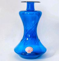 Filigrane blaue Vase, mundgeblasen, Lauscha 60er Jahre, DDR, Glas Berlin - Neukölln Vorschau