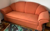 Sofa orange mit 2 Kissen Nordrhein-Westfalen - Beverungen Vorschau