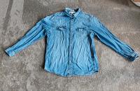 H&m logg fitted jeanshemd denim L Bayern - Baiersdorf Vorschau