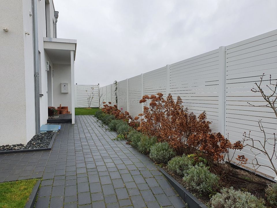 Alu Sichtschutzzaun Aluminium Zaun Alu Zaune Palisadenzaun in Peine