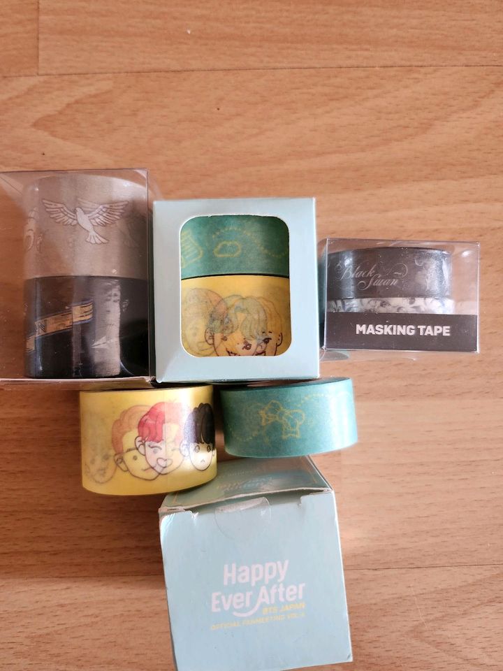 BTS Masking Tapes NEU OVP. 4th Muster, Black Swan, ON in Eimeldingen