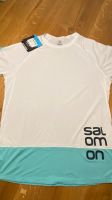 Cross Run Graphic T-Shirt ⭐️ SALOMON L 40 NEU ❤️ türkis weiß Eimsbüttel - Hamburg Lokstedt Vorschau