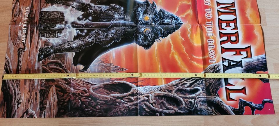 Hammerfall Poster/Plakat Heavy Metal Sammlungsauflösung in Kettenheim