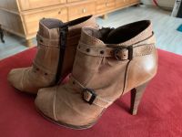 Leder Peeptoe, Ankleboots, Gr. 37 Bayern - Gerbrunn Vorschau