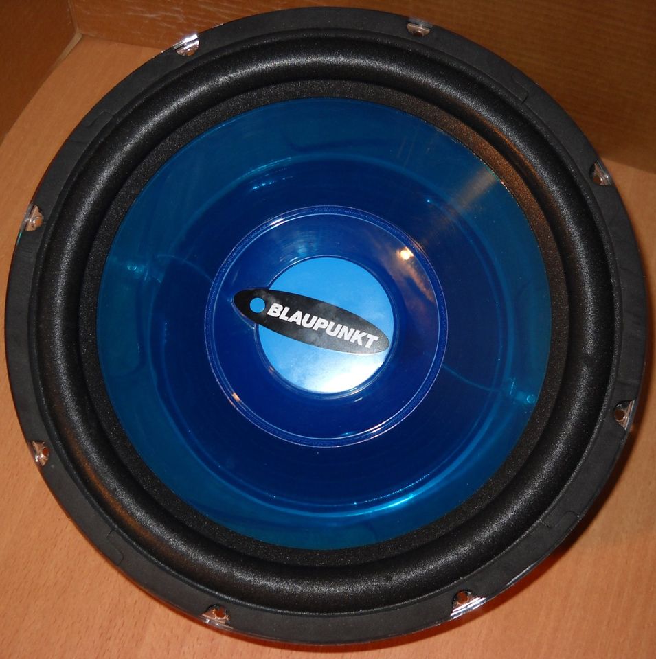 Blaupunkt Bass Sub Woofer Durchsichtig Transparent Series Acryl in Bad Arolsen