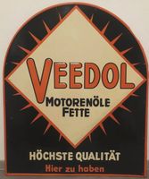 SUCHE !!! Veedol Schild Blech Tankstelle Ölkabinett Sachsen - Gröditz Vorschau