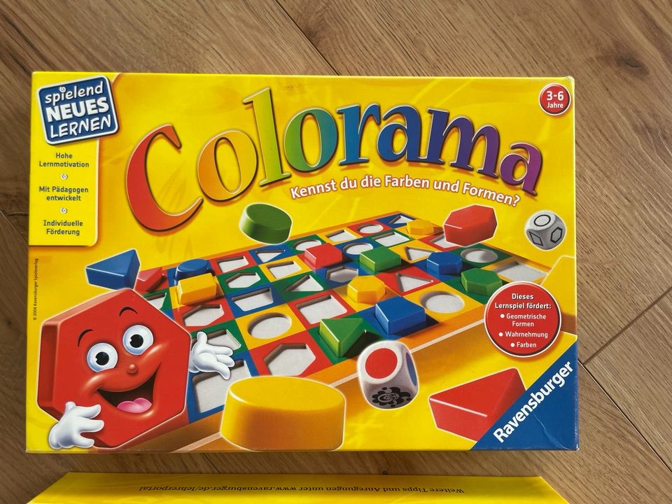 Colorama Spiel bunt Lernspiel in Grasbrunn