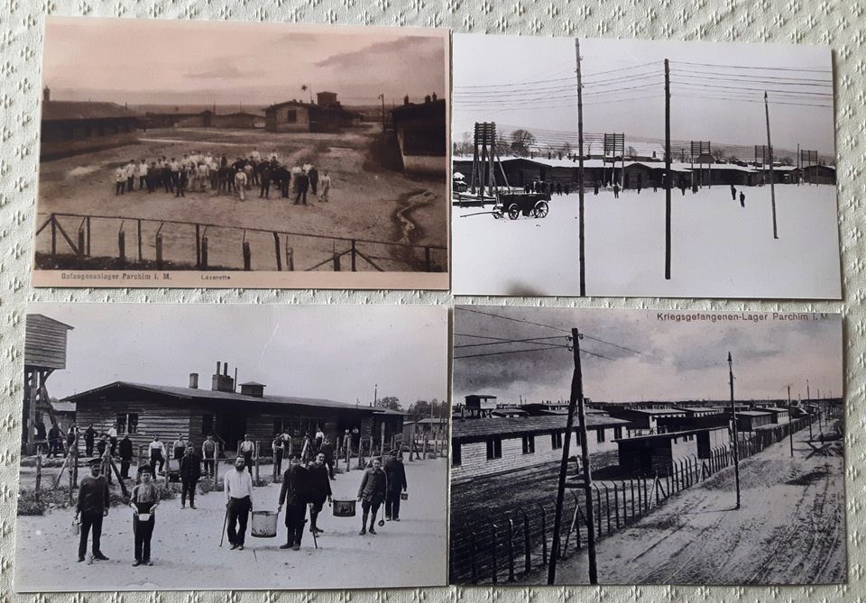 Fotos Kriegsgefangenenlager Parchim 1.Weltkrieg in Halle