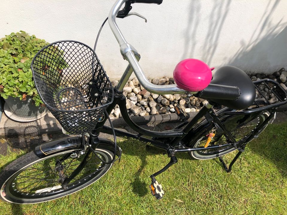 Hollandrad, Kinderfahrrad, 20 Zoll, Marke Popal, schwarz, edel in Mauritz